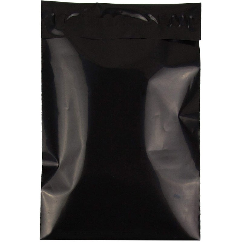 Inspired Mailers - Poly Mailers 6x9-100 Pack - Black Poly Mailers - Small Shipping Bags - 6x9 Polymailers - 6x9 Poly Mailer Bags - Black Shipping Envelopes - Image 4